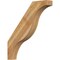 Ekena Millwork 6"W x 36"D x 40"H Funston Rough Sawn Knee Brace, Western Red Cedar BRC06X36X40FST00RWR - alternate 1